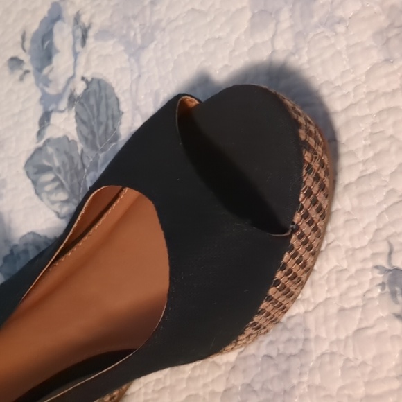 New Fashion bug size 10 medium open toe platform sandal - Picture 3 of 5